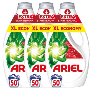 Ariel + Extra odstraňovač škvŕn 3x2,25L - 150 praní