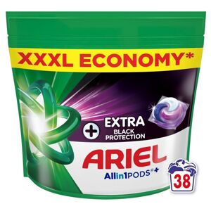 Ariel Allin1 Pods+ Black Protection Kapsule na pranie 38 praní