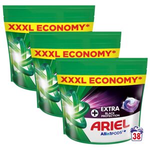 Ariel Allin1 Pods+ Black Protection Kapsule na pranie 114 praní
