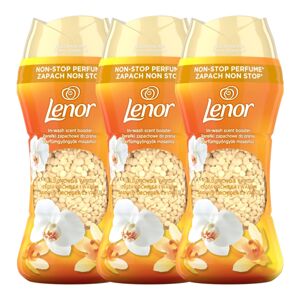 Lenor Zlaté orchideové parfumové korálky 3x195g