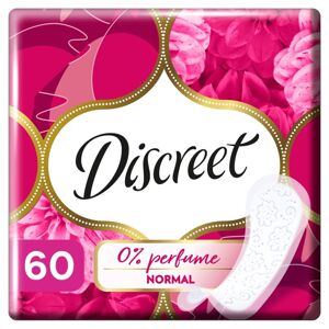 Discreet 0% Normálne čistiace podložky bez zápachu 60ks