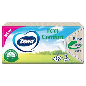 Zewa Eco Comfort 3-vrstvové papierové vreckovky - bez zápachu 90ks