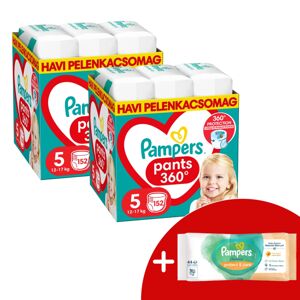 Pampers Pants 2 Mesačné balenie plienok 12-17 kg Junior 5 (304 ks...