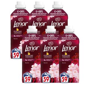 Lenor Ruby Jasmine Rinse 354 wash 6x1239ml