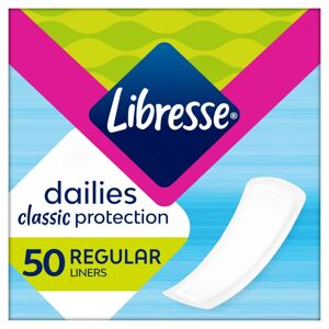 Vložky Libresse Dailies Classic Protection Regular Cleanliness 50ks