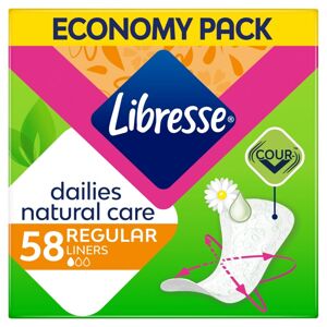 Libresse Dailies Natural Care Čistiace vložky 58ks