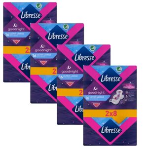 Libresse Hygienická vložka na dobrú noc 4x16ks