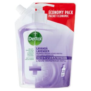 Dettol Levanduľové tekuté mydlo s náplňou 500 ml