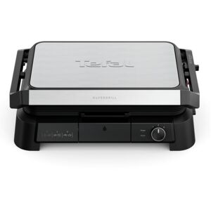Kontaktný gril Tefal GC520DE0 SuperGrill XL 3 v 1 - strieborný, čierny
