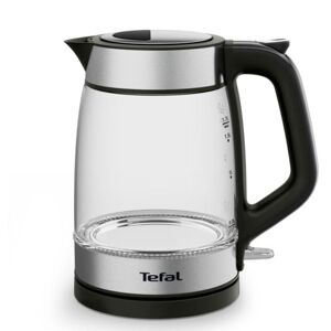 Rýchlovarná kanvica Tefal KI605830 1,7 l, čierno-strieborná