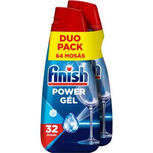 Finish Power Gél umývací gél na riad do umývačky riadu na 64 umyt...