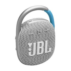 Prenosný reproduktor Bluetooth JBL Clip 4 ECO. Biely