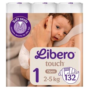 Plienky Libero Touch 2-5kg Newborn 1 (132ks)