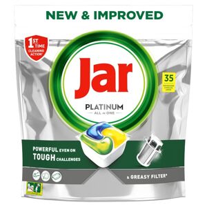 Kapsule do umývačky riadu Jar Platinum All In One Lemon 35ks