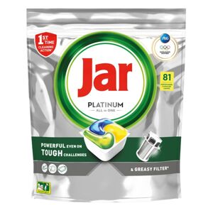 Kapsule do umývačky riadu Jar Platinum All In One Lemon 81ks