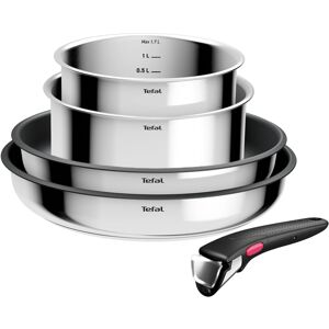 Súprava riadu Tefal L881S504 Ingenio Cook Eat 5ks, strieborná