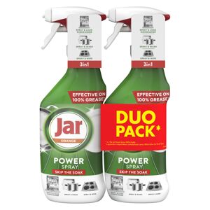 Jar Power Odstraňovač mastnoty v spreji Orange 2x500ml