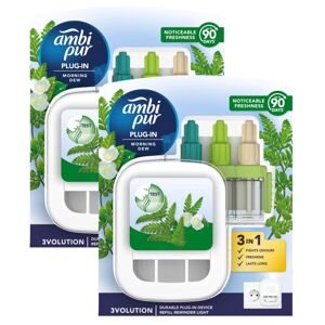 Ambi Pur 3Volution Morning Dew Elektrický osviežovač vzduchu Star...