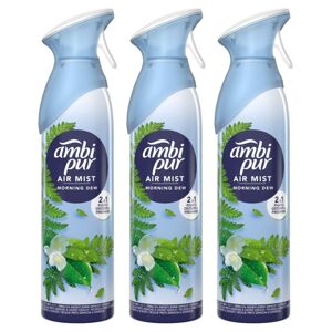 Ambi Pur Morning Dew Osviežovač vzduchu v spreji 3x185ml