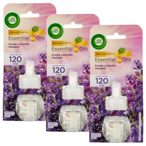 Air Wick Lavender Field Náplň do elektrického osviežovača vzduchu 3x19ml