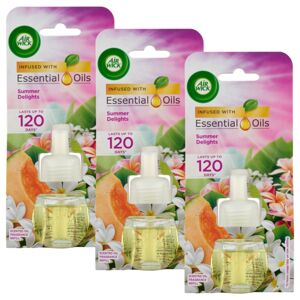 Air Wick Summer Mood Náplň do elektrického osviežovača vzduchu 3x19ml
