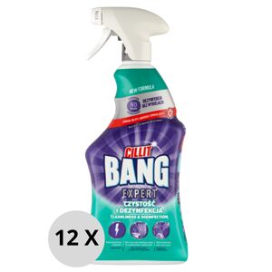 Cillit Bang Expert Bezchlórový dezinfekčný sprej 12x750ml