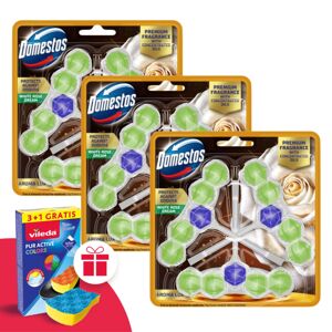 Domestos Aroma Lux Toaletný osviežujúci blok s koncentrovanými es...