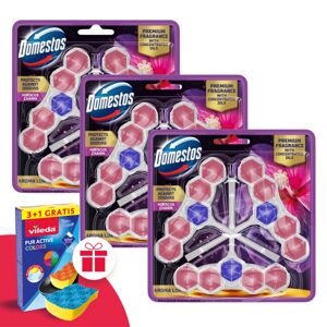 Domestos Aroma Lux Toaletný osviežujúci blok s koncentrovanými es...