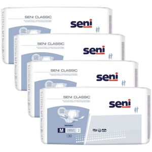 Seni Classic Medium 2 Plienky pre dospelých 75-110cm (4x30ks)