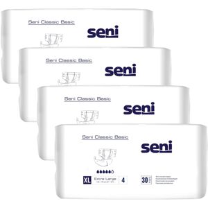 Seni Classic Basic Extra Large 4 Plienky pre dospelých 130-170cm...