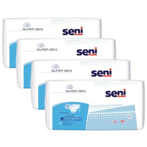 Seni Super Extra Large 4 Plienky pre dospelých 130-170cm (4x30ks)