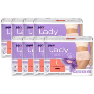 Seni Lady Pants Inkontinenčná spodná bielizeň L 8x10ks