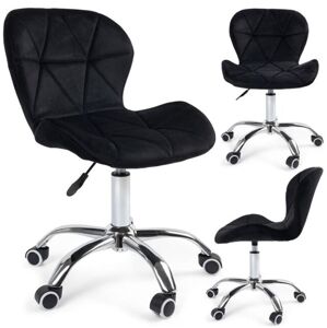 MOVETINO Moderné ergonomické kancelárske otočné kreslo - čierne