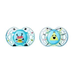 Tommee Tippee CTN Fun 6-18 mesiacov Hravý cumlík - 2ks