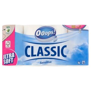 Ooops! Toaletný papier Classic Sensitive 3 Ply 16 roliek