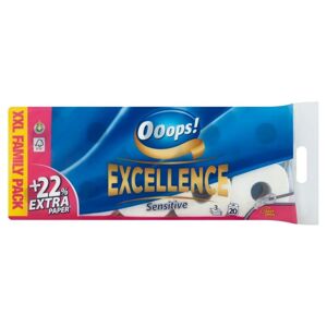 Ooops! Toaletný papier Excellence Sensitive 3 Ply 20 roliek