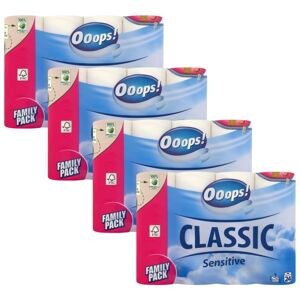 Ooops! Toaletný papier Classic Sensitive 3 Ply 4x32 roliek