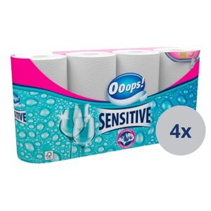 Ooops! Sensitive 2-vrstvové kuchynské papierové utierky 4x4 rolky