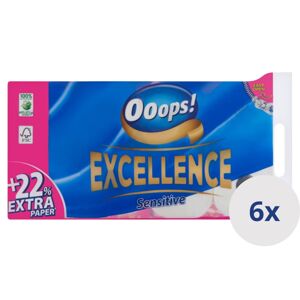 Ooops! Toaletný papier Excellence Sensitive 3 Ply 6x16 roliek