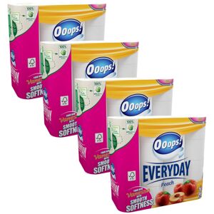 Ooops! Toaletný papier Everyday Peach 3 Ply 4x32 roliek