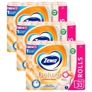 Zewa Deluxe Cashmere Peach 3 Ply Toaletný papier 3x32 roliek