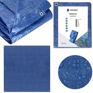 Laminovaná nepremokavá polyetylénová plachta, 60g/m2, 3x3m, modrá