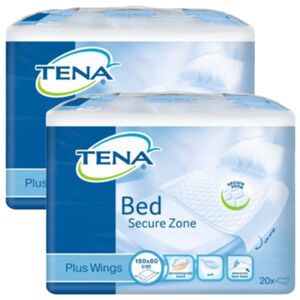 Tena Bed Secure Zone Plus Wings s krídlami 80x180cm (2x20ks)