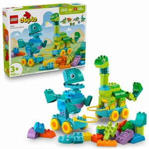 LEGO® DUPLO® 3 v 1 dinosaury na kolieskach 10451