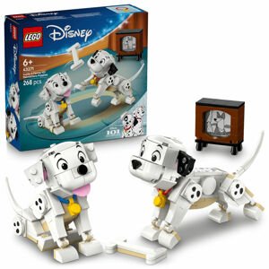 LEGO® Disney 101 šteniatok: Kuksi a chlpaté šteniatka dalmatína 43271