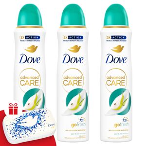 Antiperspirant Dove Advanced Care Go Fresh s vôňou hrušky a aloe...