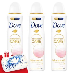 Dove dámsky antiperspirant aerosol Calming Blossom 3x150ml + darč...
