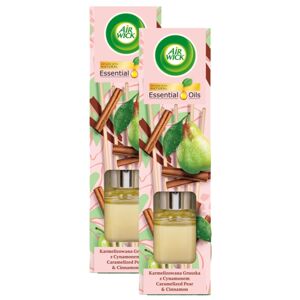 Air Wick tyčinkový parfum, vôňa hrušky a škorice, 2x40ml