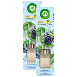 Air Wick tyčinkový parfum, vôňa Morning dew &amp; Berry, 2x40ml