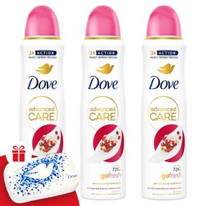 Antiperspirant Dove Advanced Care Go Fresh s vôňou granátového ja...